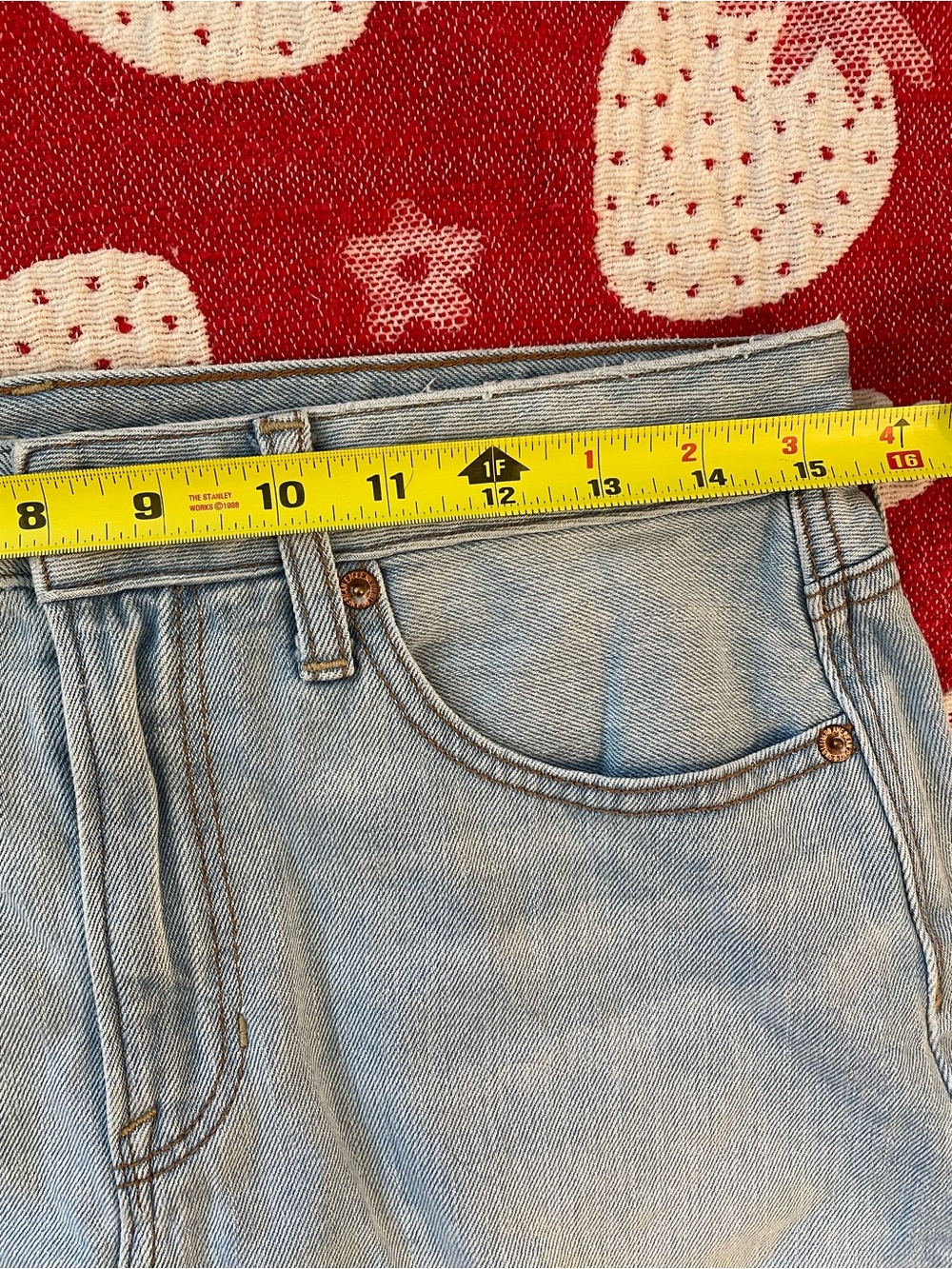 American Eagle Outfitters Distressed Denim Mini Skirt - Picture 9 of 10